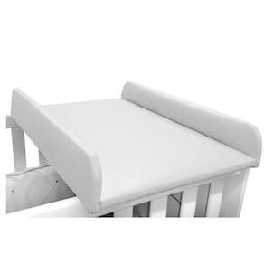 Trocador de Bebê para Berço Americano Cor Branco Brilho - Phoenix Baby