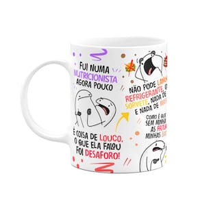 Caneca Divertida Flork - O desaforo da Nutricionista