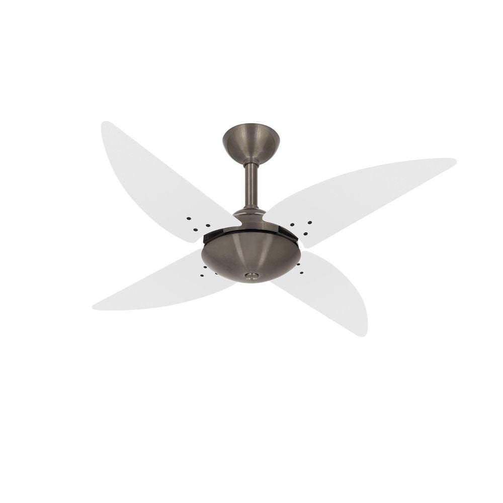 Ventilador De Teto Bronze Quad 4 Pás Silencioso Ventax 110V