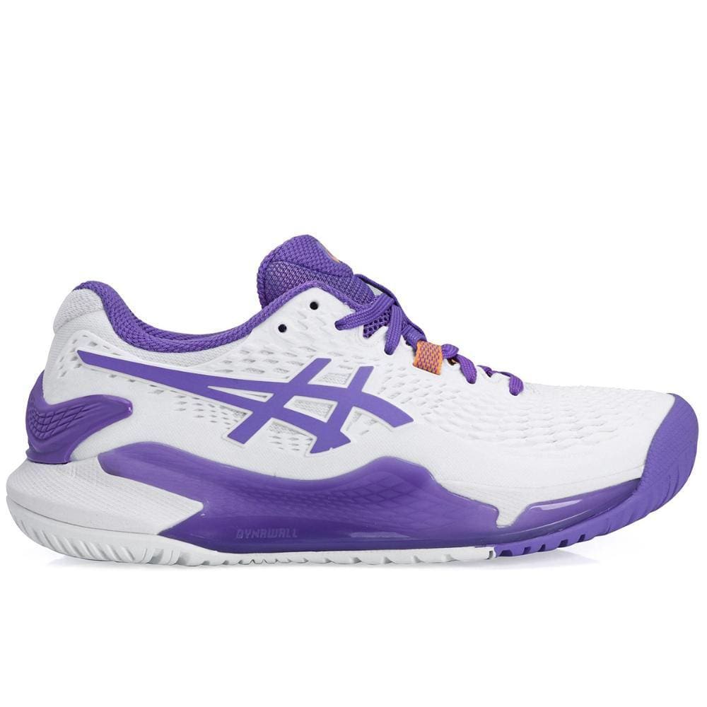 Tênis Asics Gel Resolution 9 Branco e Lilás