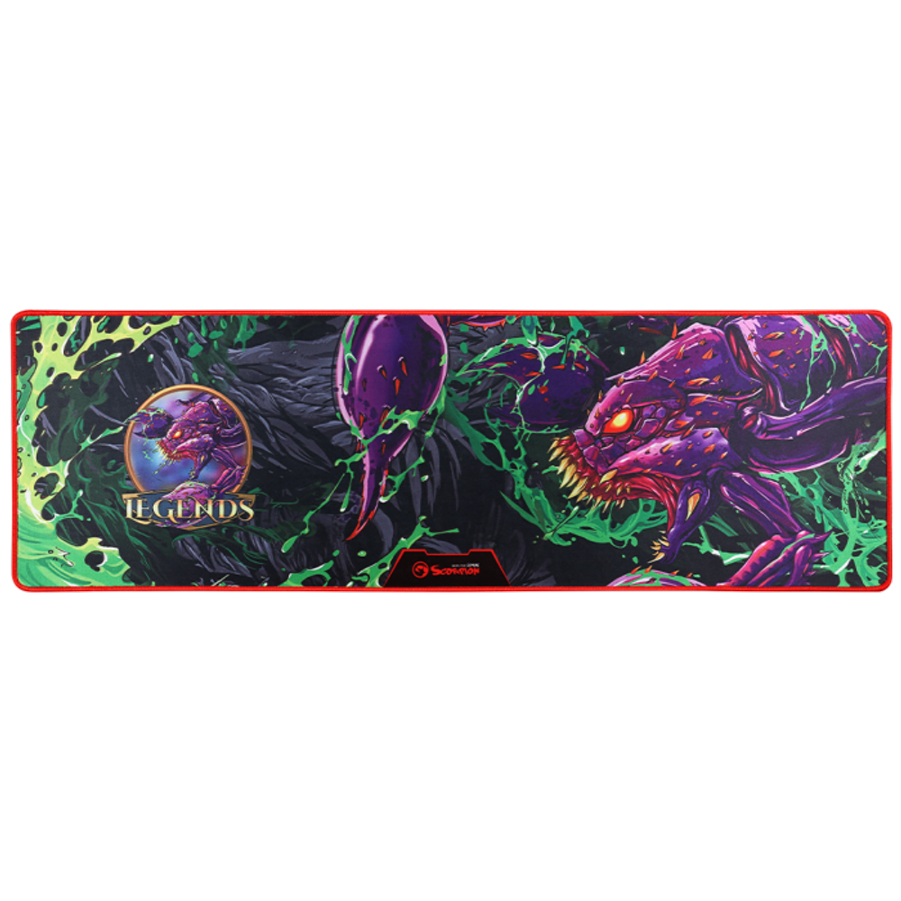 Mouse Pad Gamer Marvo Scorpion G36, XL, Control, Micro Fibra, 92X29Cm, Roxo