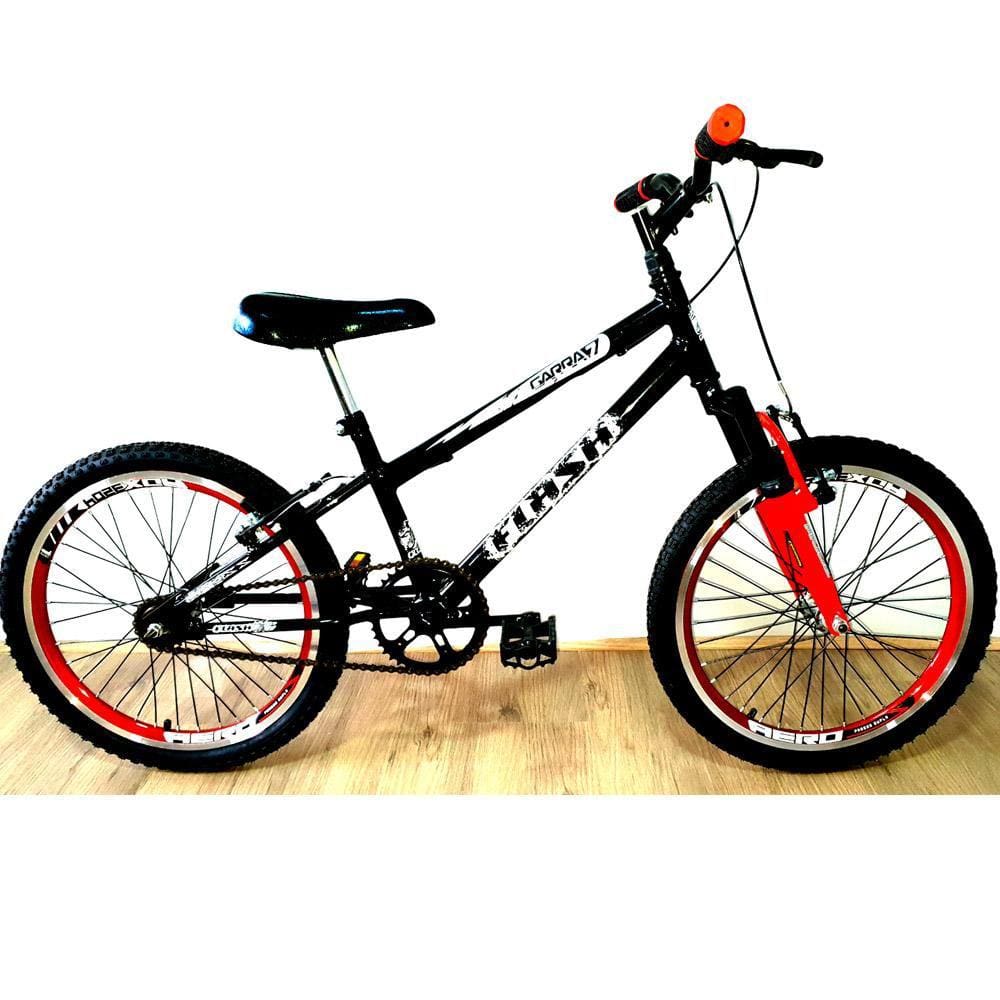 BICICLETA ARO 20 CROSS MODELO FEVER PRATA