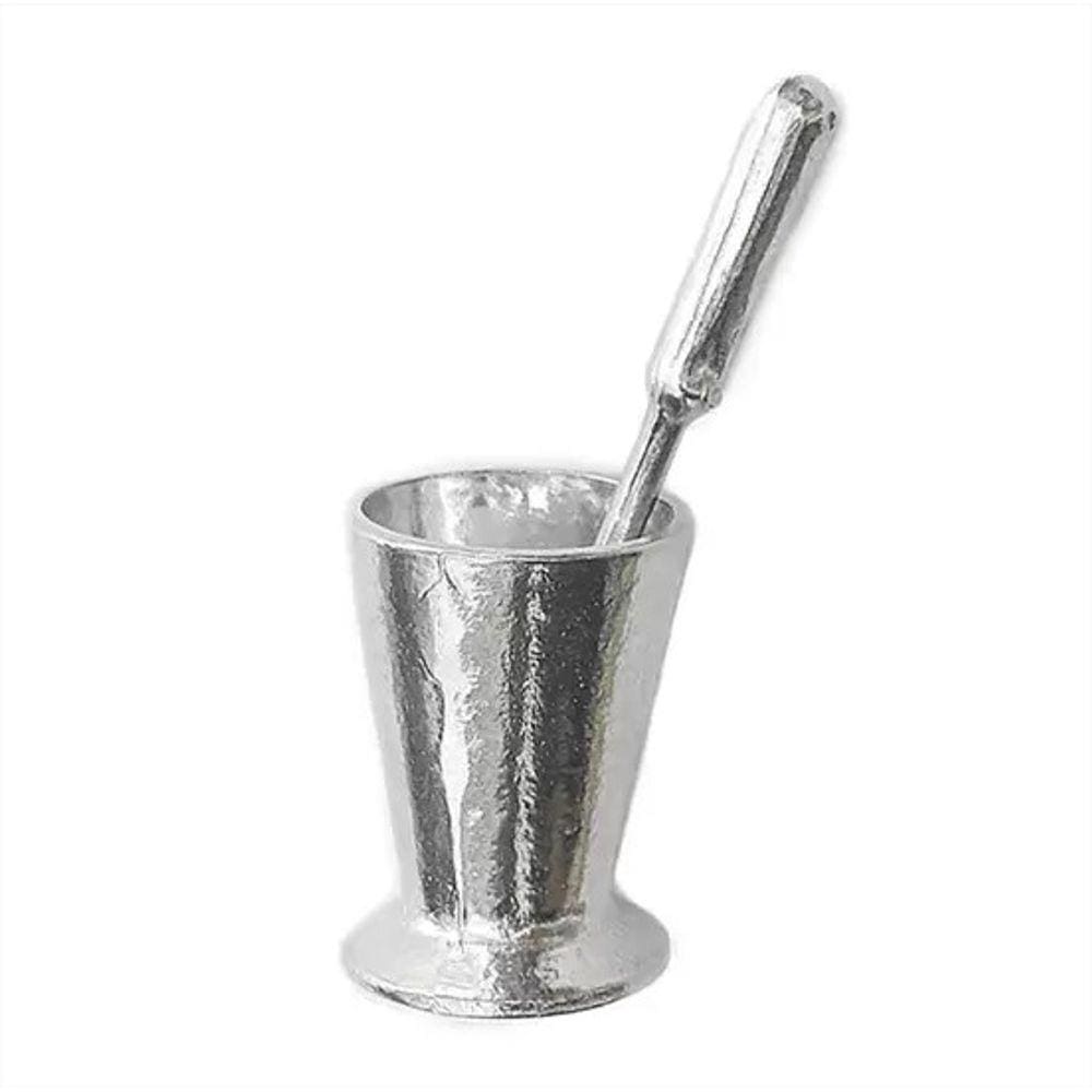 Pilao Para Socar Temperos De Aluminio