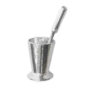 Pilao Para Socar Temperos De Aluminio