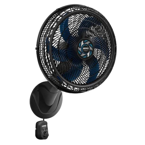 imagem-Ventilador de Parede Arno Xtreme Force Breeze 50cm Preto VB51 - 127V - 110V