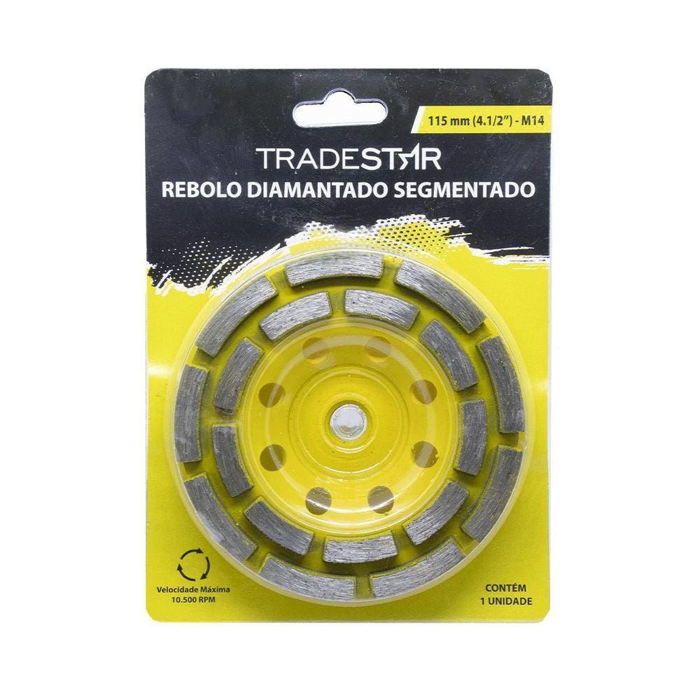 Rebolo Diamantado Segmentado 115Mm X M14