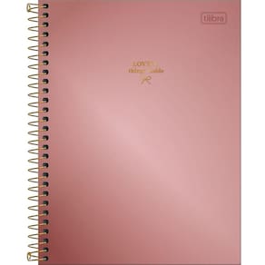 Caderno Espiral Colegial West Village 10Mat 160 Fls Tilibra