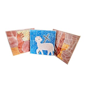 Exclusivo Kit de Azulejos Decorativos para Capelas e Igrejas 20 x 20 cm