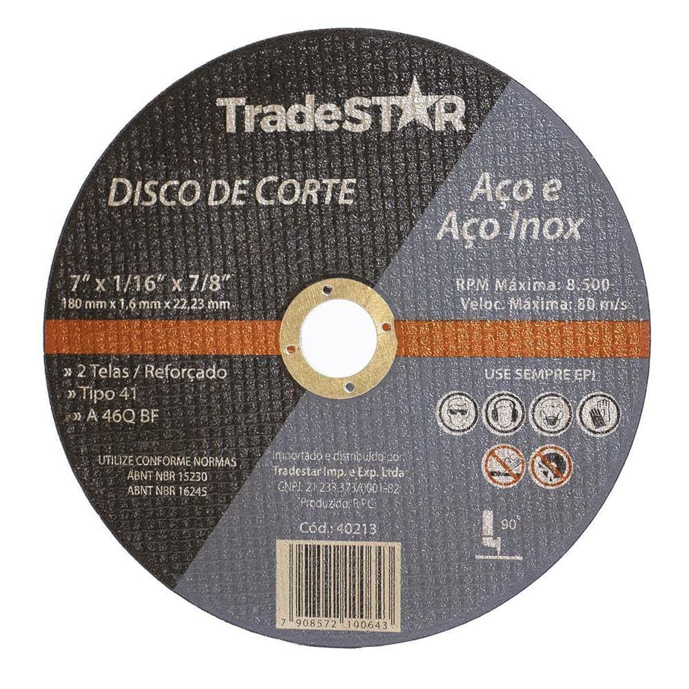 Disco De Corte 180X1,6Mm