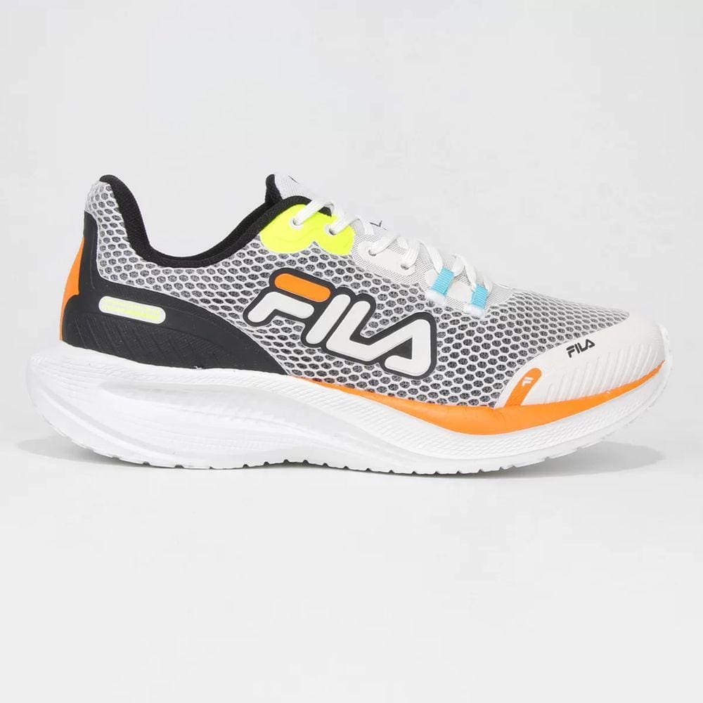 Tênis Fila Athlon Preto/Laranja Masculino