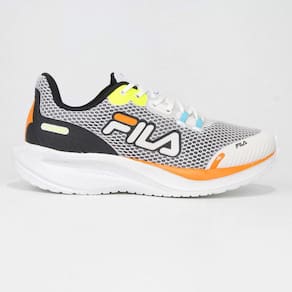 Tênis Fila Athlon Preto/Laranja Masculino
