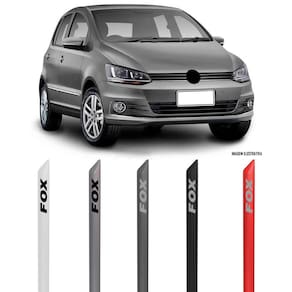 Jogo Friso Lateral Pintado Vw Novo Fox 2014 2015 2016 2017 2018 2019 2020 2021