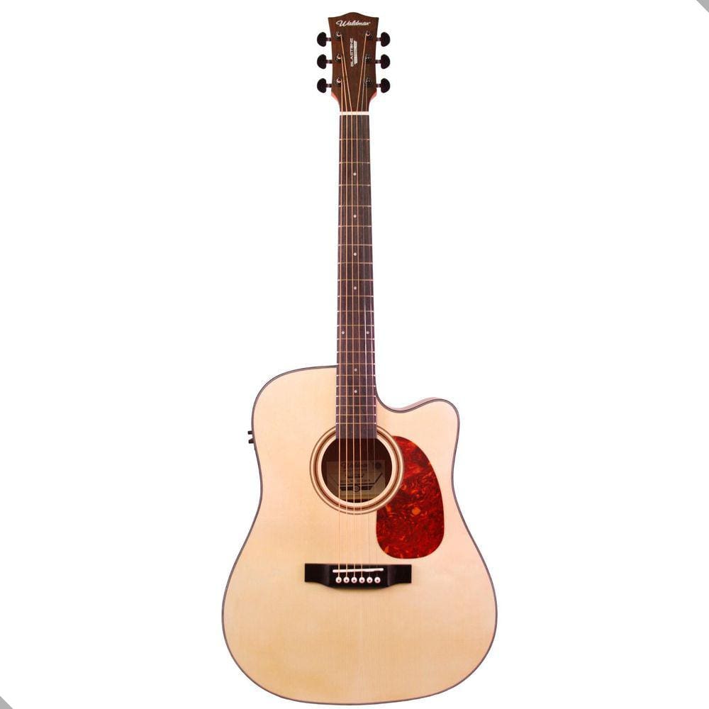 Violão Aço Eletrico Waldman Dcex341 N Natural