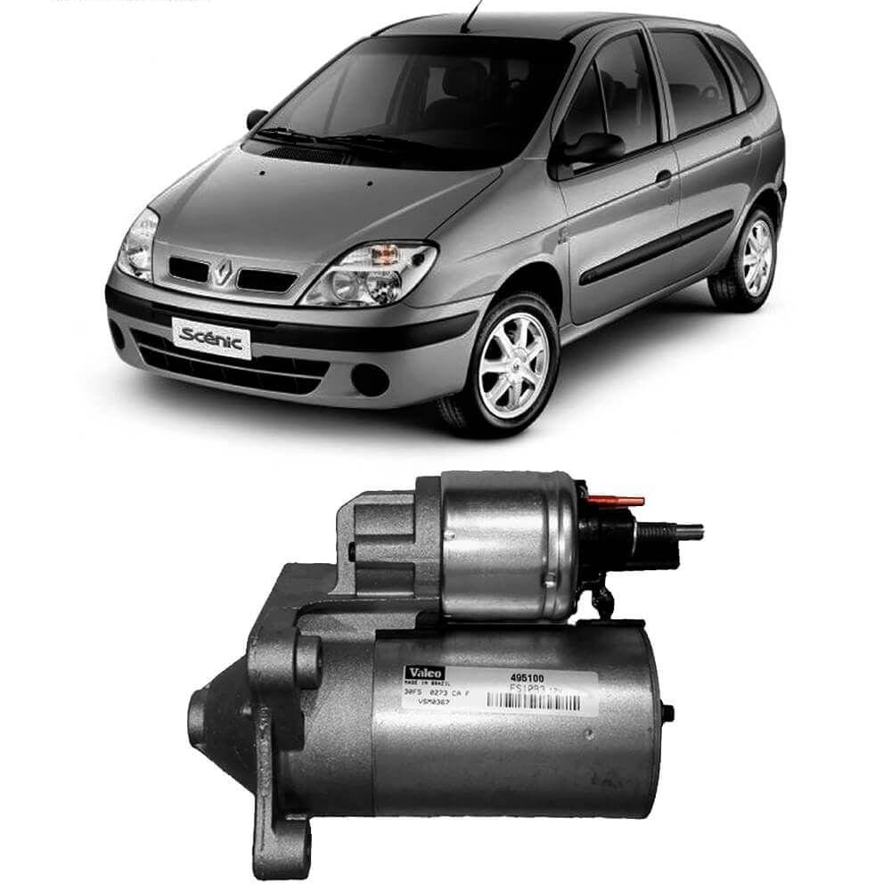 Motor Partida Arranque Renault Scenic 99 A 2010 Valeo
