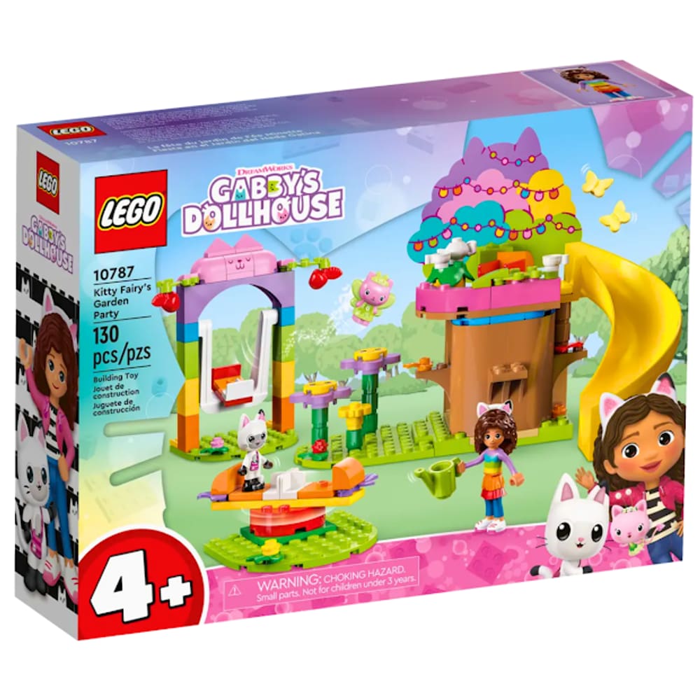 Lego Gabby`s Dollhouse Festa No Jardim Da Kitty Fada 10787