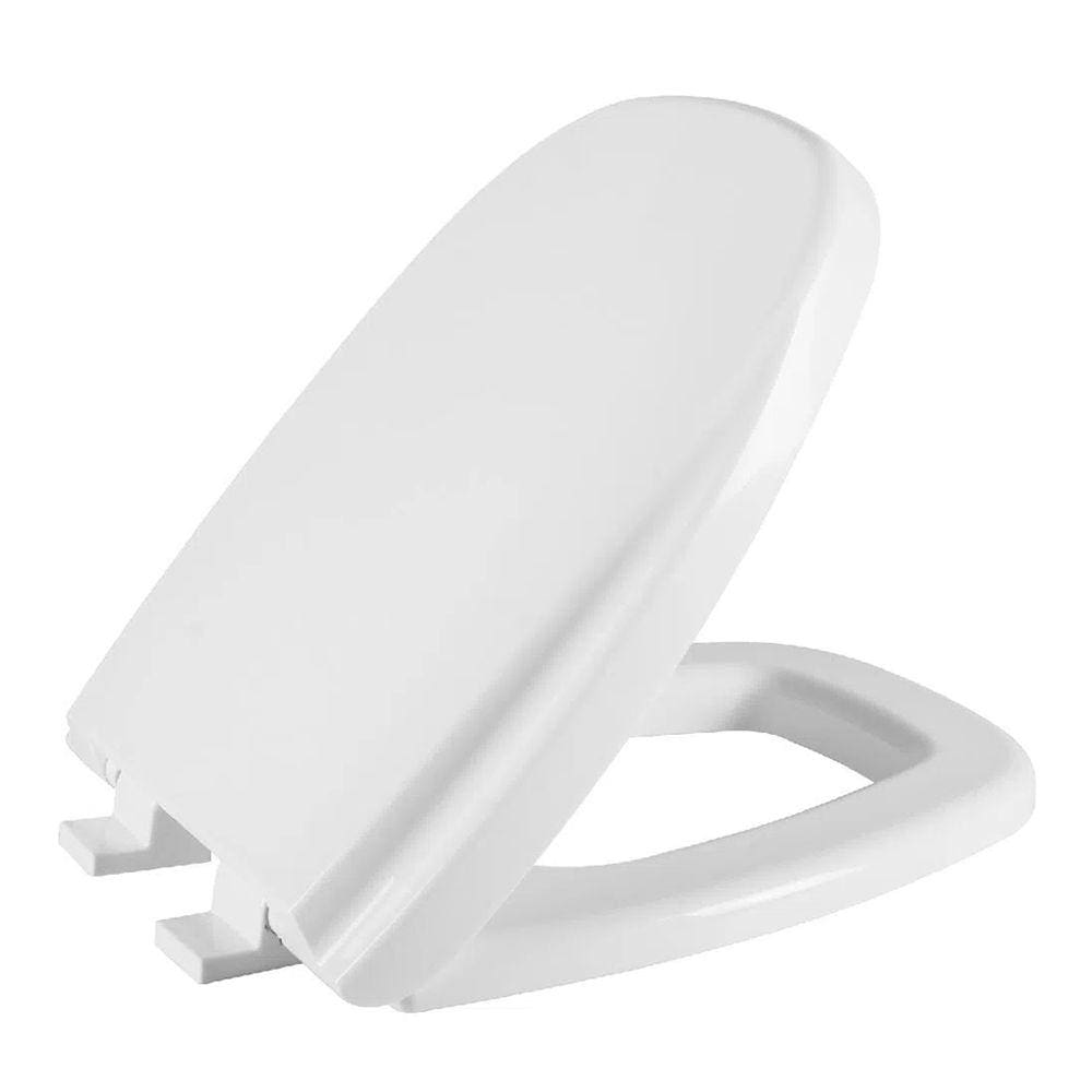 Assento Sanitário Monaco Branco Tampa para Vaso Agnes com Fechamento Suave