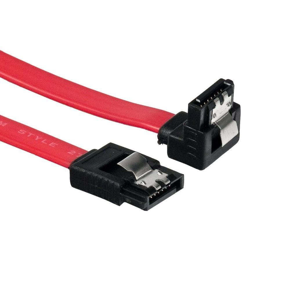 Cabo SATA 50cm Plus Cable 180º/90° PC-CBST03
