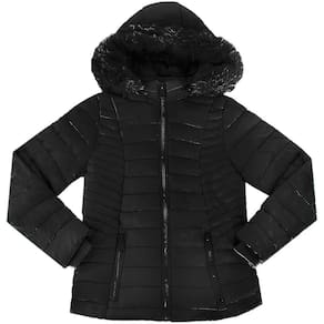 Jaqueta Peluciada Infantil Feminino Com Capuz Sea Surf Ref:4004076 4/10