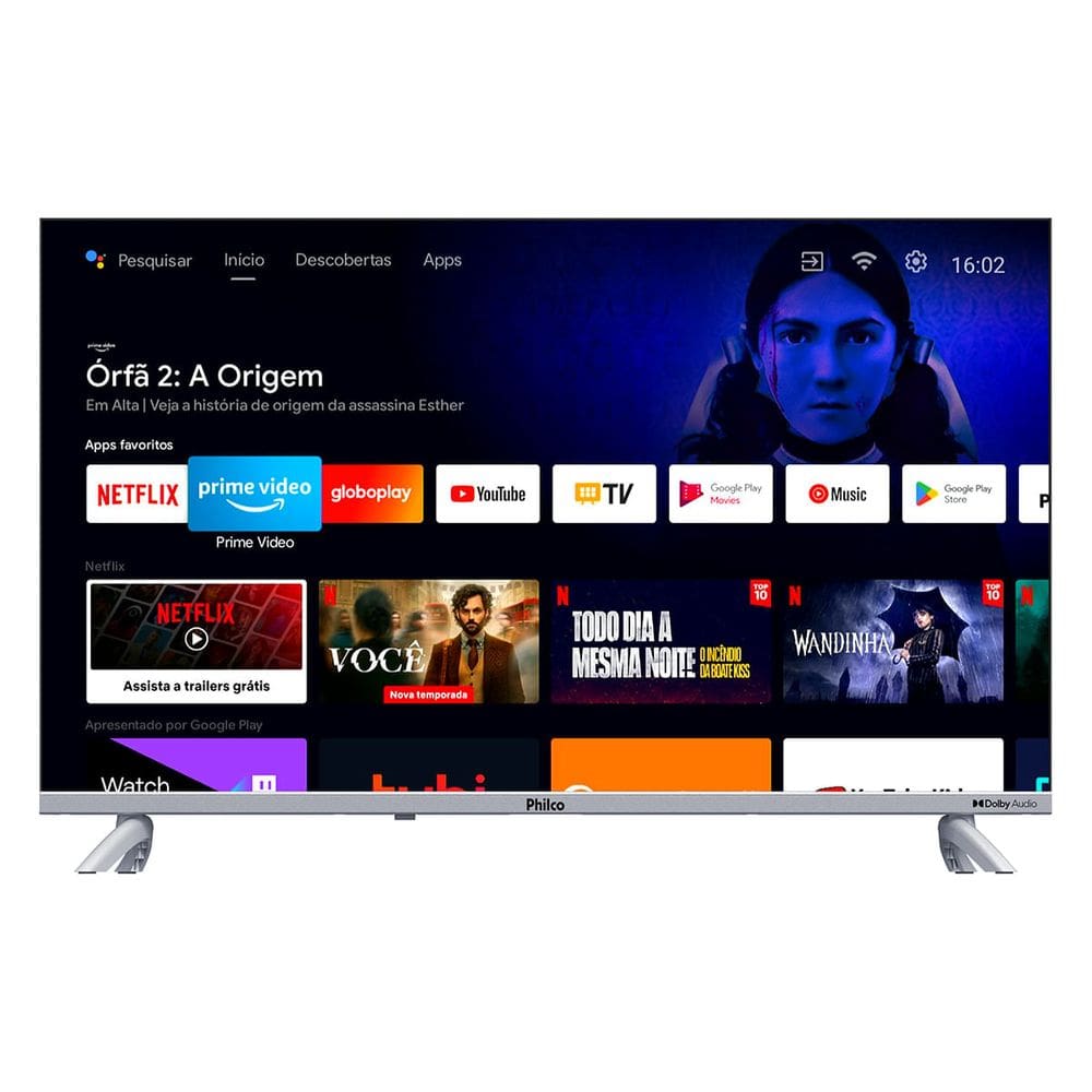 Smart TV 32” Philco Led PTV32G23AGSSBLH Android TV