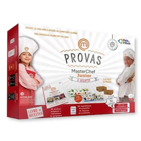 Jogo Masterchef Junior Brinquedo Infantil Com Provas Desafio