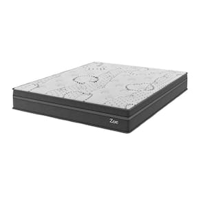 Colchão Casal Mola Ensacada 28cmx188cmx138cm Zoe Yescasa Cinza