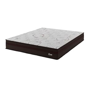 Colchão Casal Mola Ensacada 28cmx188cmx138cm Zoe Yescasa Marrom