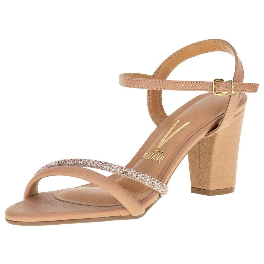 Sandália Feminina Salto Grosso Vizzano - 62621009