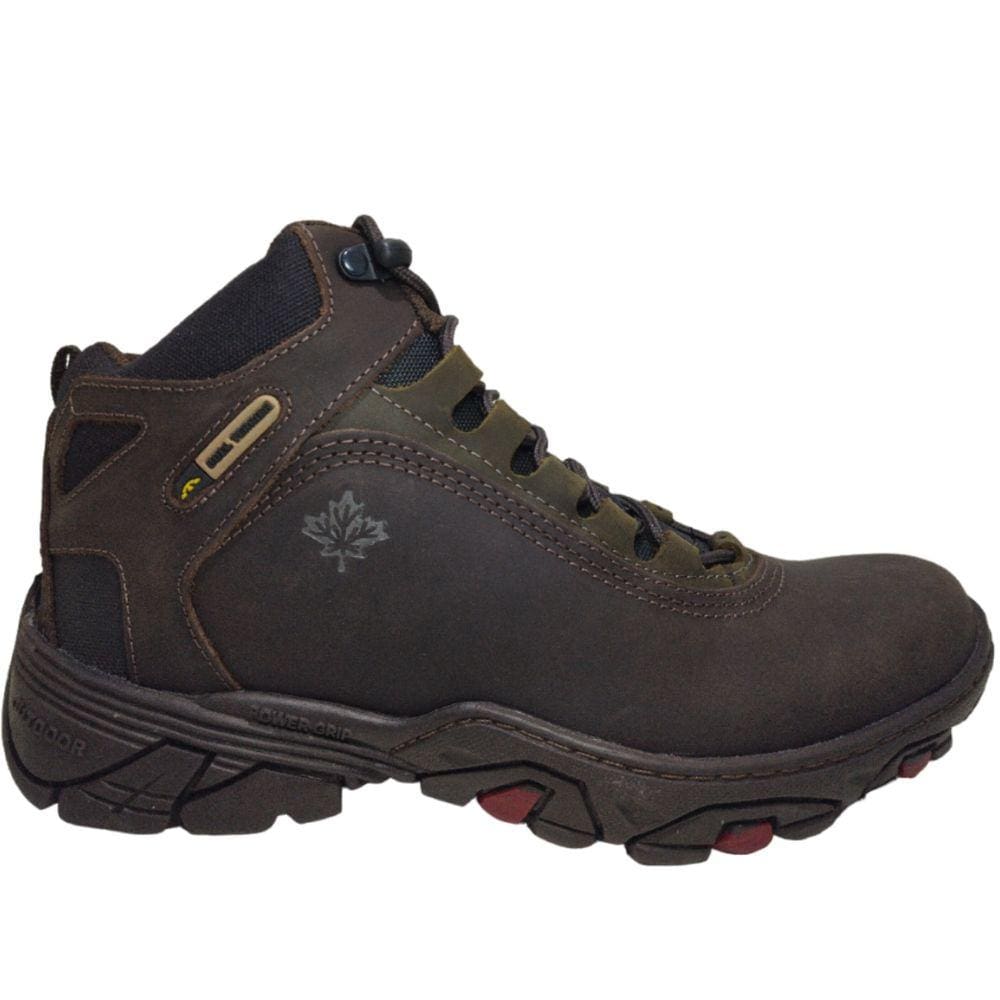 Coturno Adventure em Couro Masculino Bull Terrier Canadian II