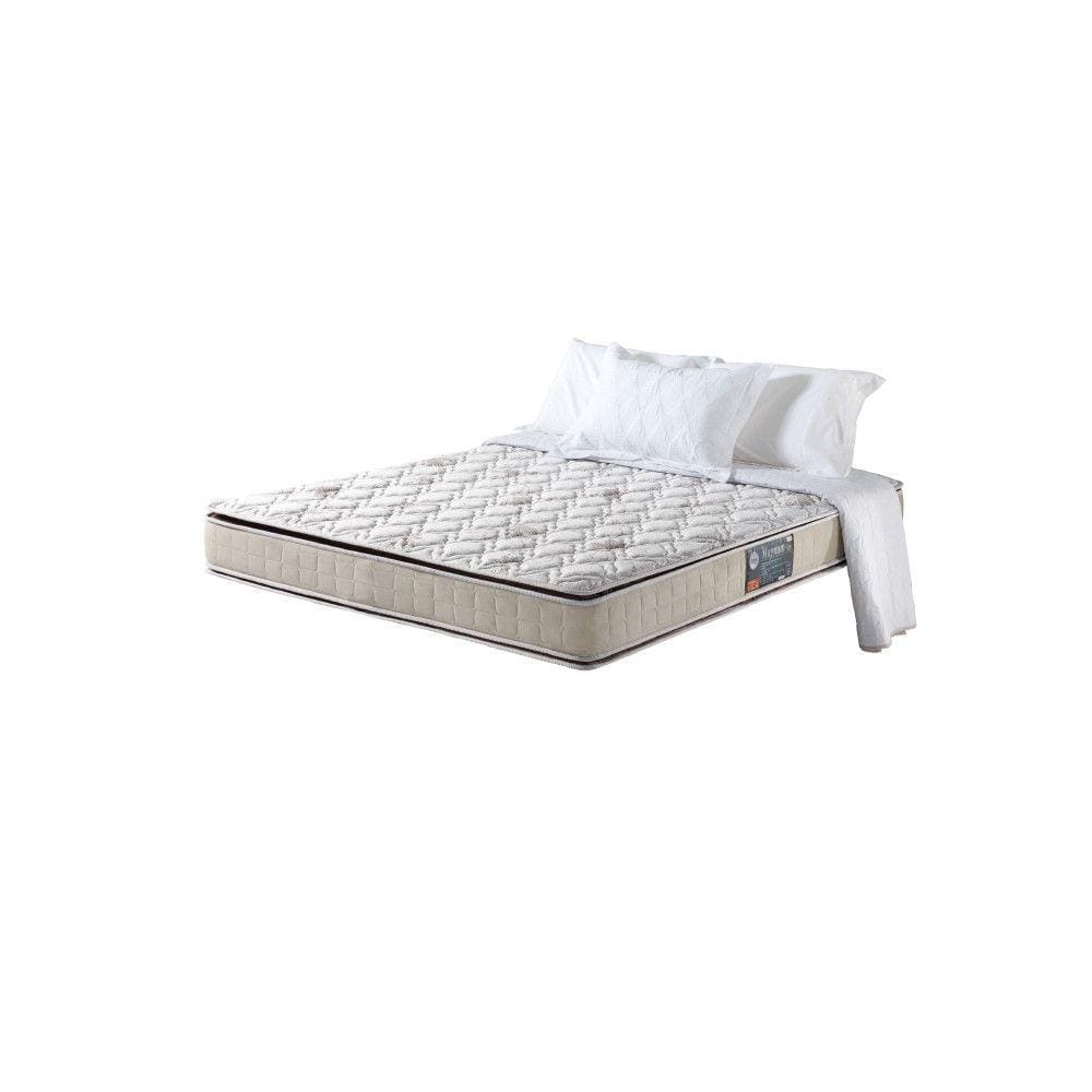 Colchão Viúva Orleans Espuma D70/D28 Dupla Face Pillow Top 128x188x26cm