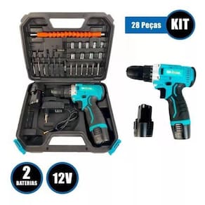 Parafusadeira E Furadeira 12V 02 Bat. Tecnologia Brushless