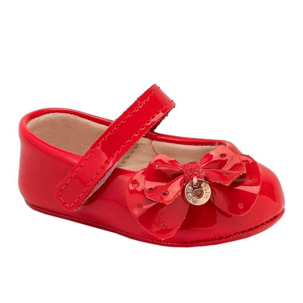Sapatilha Infantil Chantilly Com Laço Klin Ref: 266018 1/4