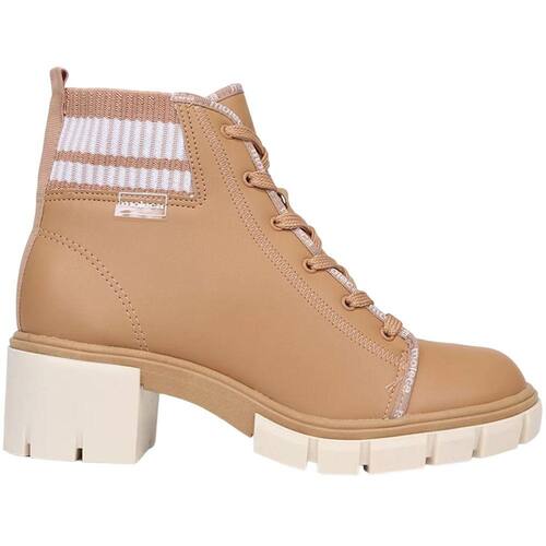 Bota Coturno Feminino Casual Salto Bloco Ponto