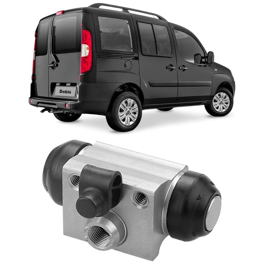 Cilindro Burrinho Roda Traseiro Fiat Doblo 2013 a 2023 ATE