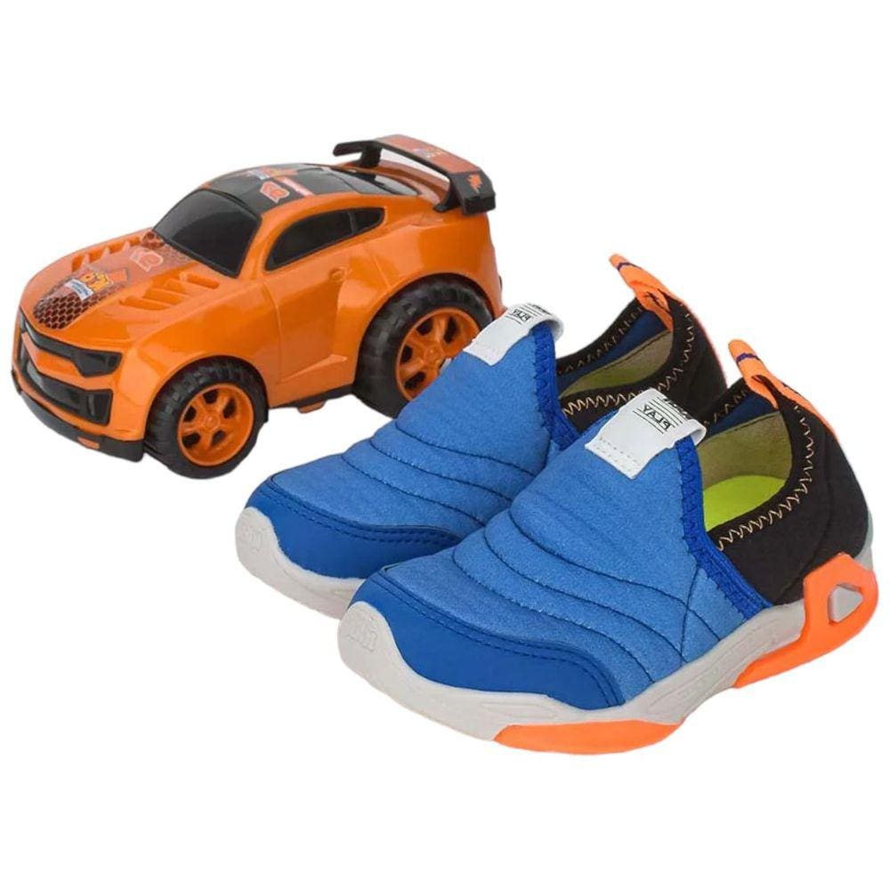 Tenis Kidy Slip On Menino Com Carrinho 007.0646