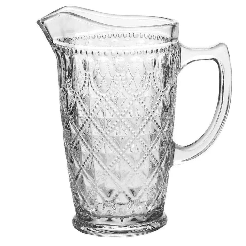 Jarra Vidro Transparente 1380ml Javi044