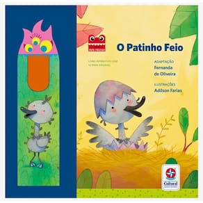 Livro Interativo Infantil O Patinho Feio Estrela