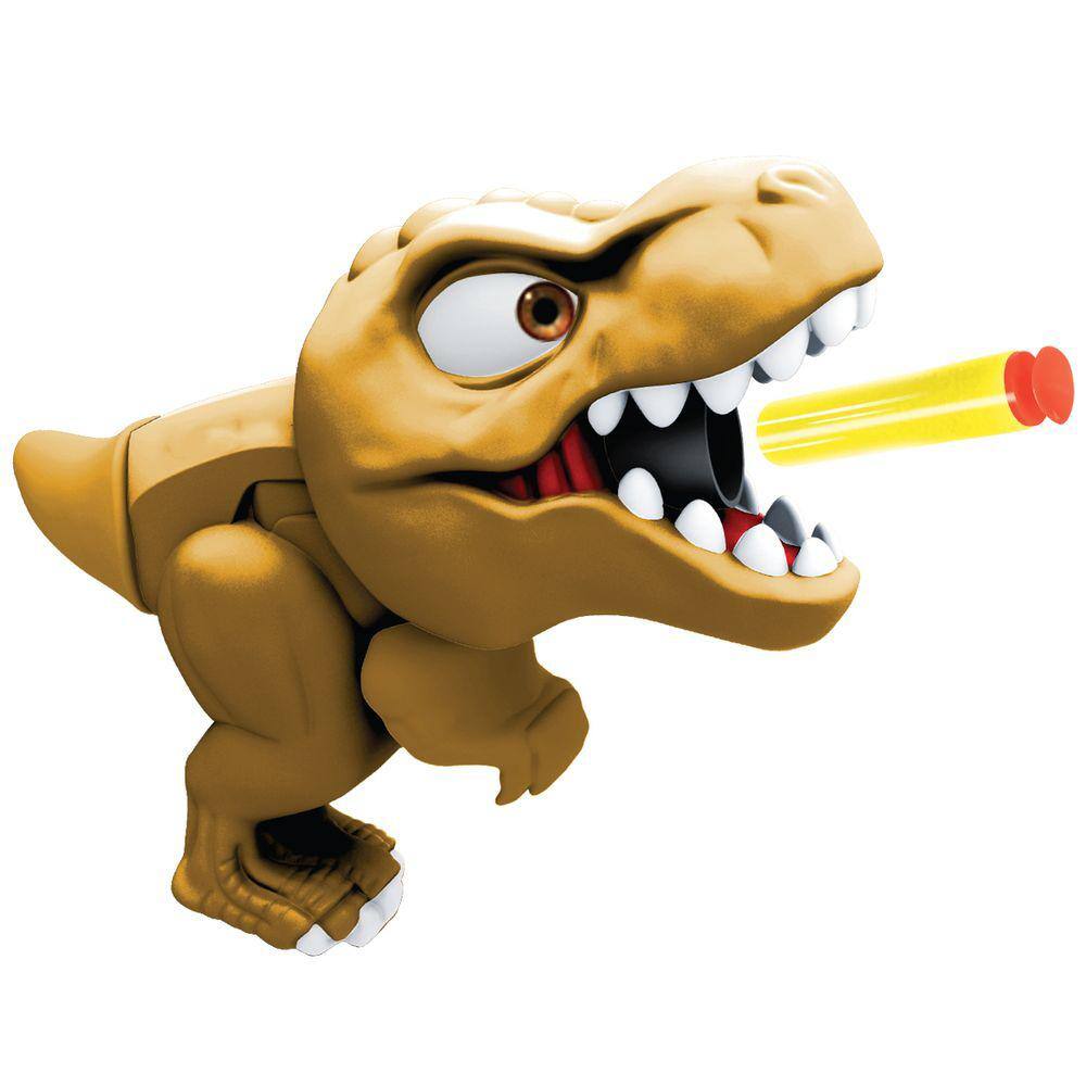 Lançador 3 Dardos Nerf Arminha Pistola Brinquedo Dinossauro