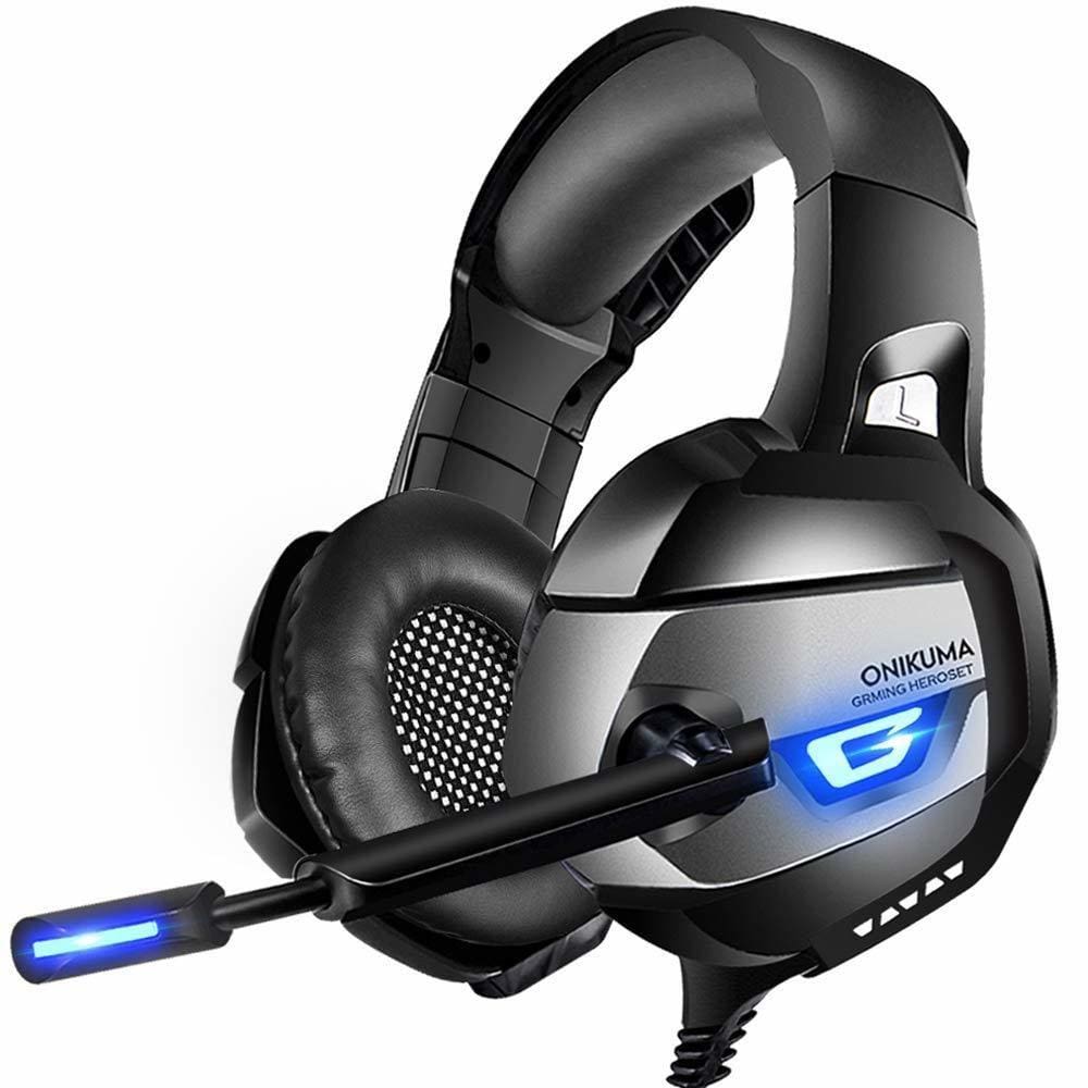 Fone de Ouvido K5 Cinza com Design ONIKUMA - Qualidade de Som Impecável