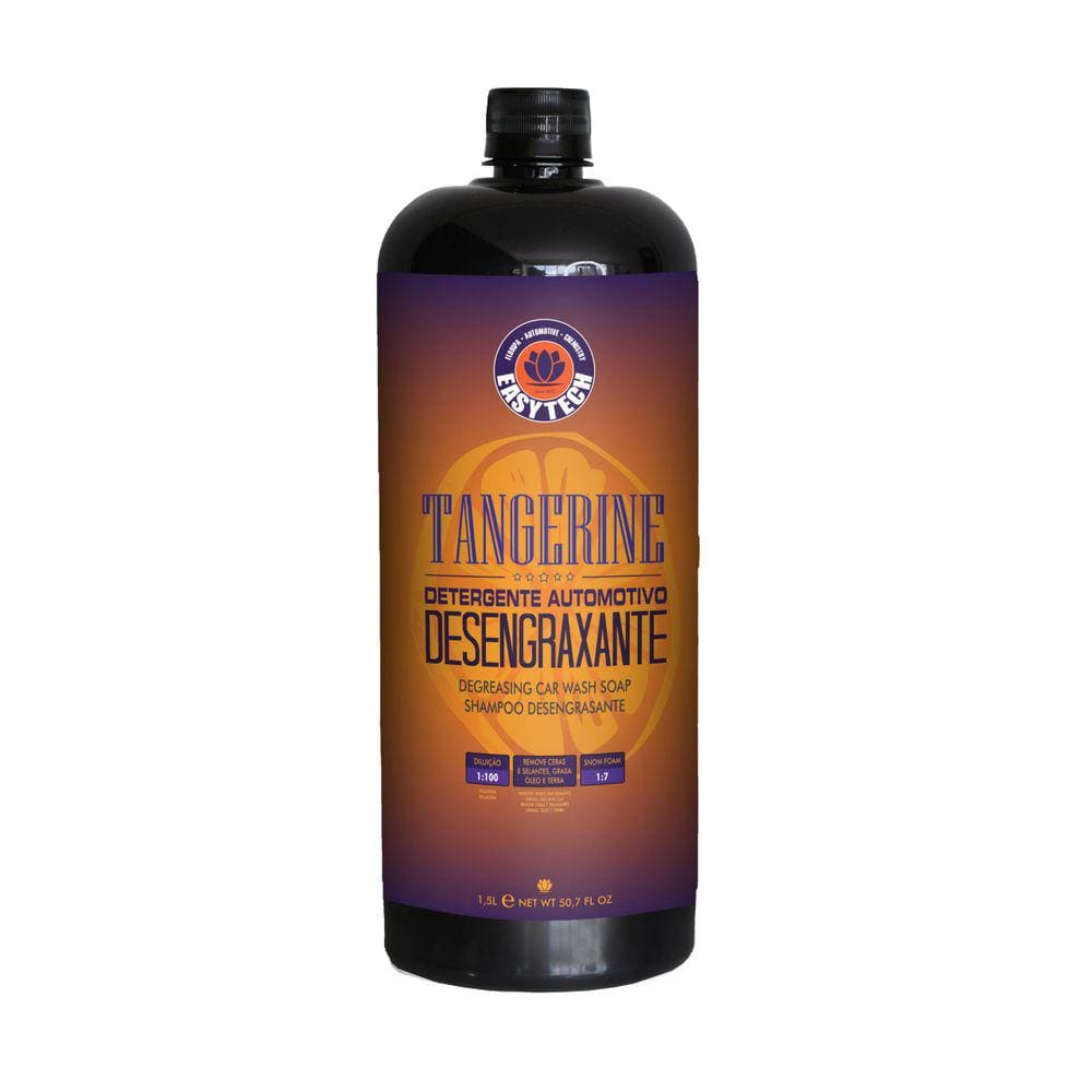 Shampoo Tangerine Desengraxante 1:100 Dosador 1,5Lt Easytech