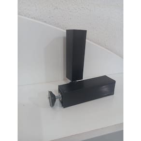 Pe Regulavel Armário Movel Cozinha 14 A 17cm C/ Parafusos Kit com 5 unidades
