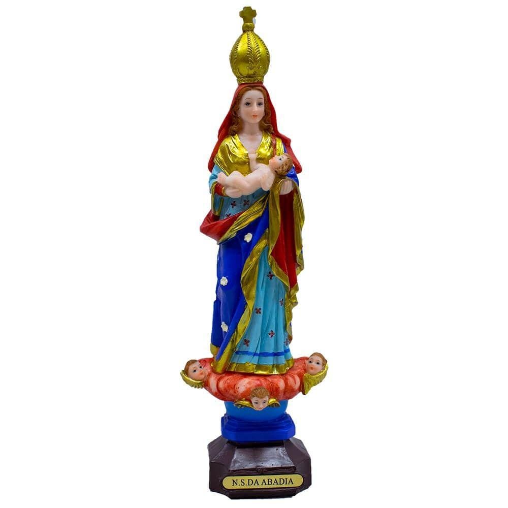 Nossa Senhora Da Abadia 30cm - Enfeite Resina