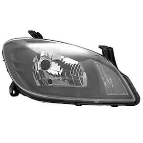 Farol Celta Prisma 2007 A 2011 Lado Motorista Mascara Negra