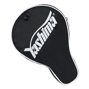 Capa Yashima Para Raquete de Tênis de Mesa Com Porta Bolas Preta
