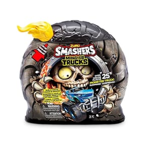 Smashers Monster Truck Amarelo Série 1 - Fun Divirta-se