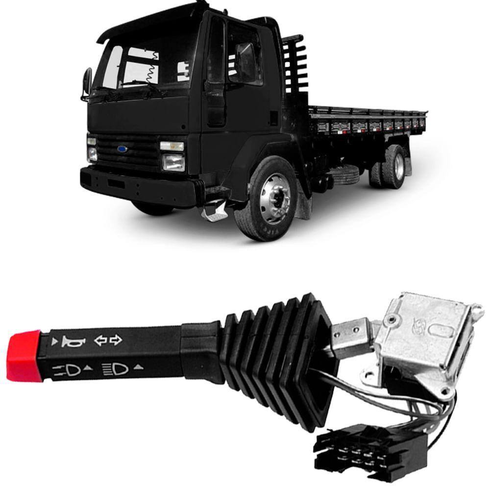 Chave Seta Ford Cargo 86 a 98 Comutação Farol Alto e Baixo