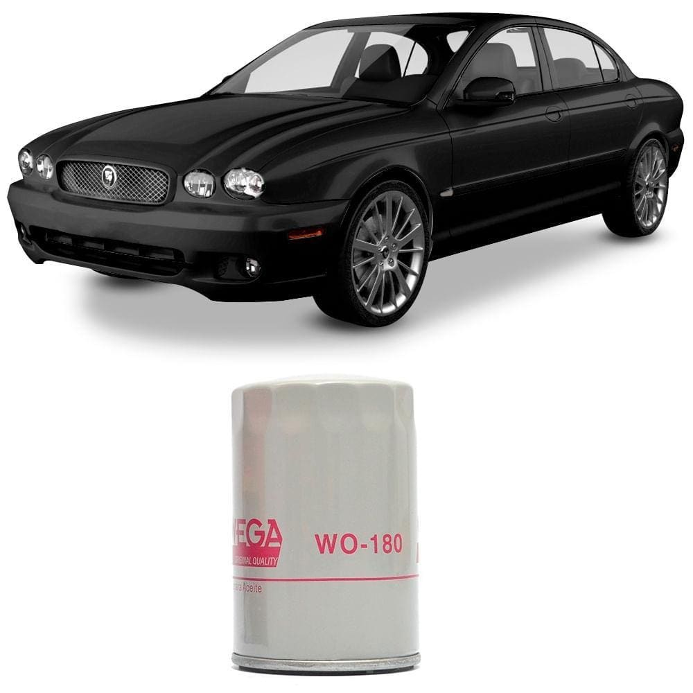 Filtro Óleo Jaguar X-type 2.5 3.0 2001 A 2009 Wega