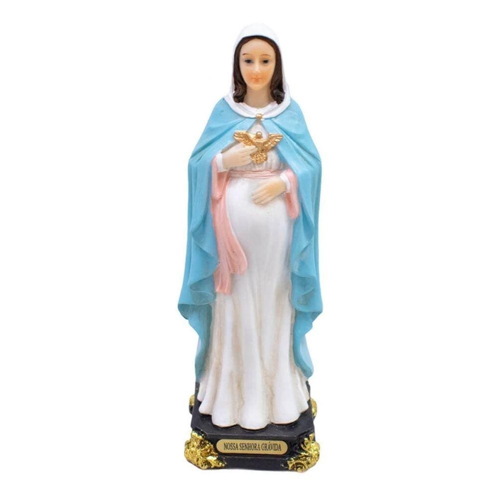 Nossa Senhora Aparecida Grávida 15.5cm - Enfeite Resina