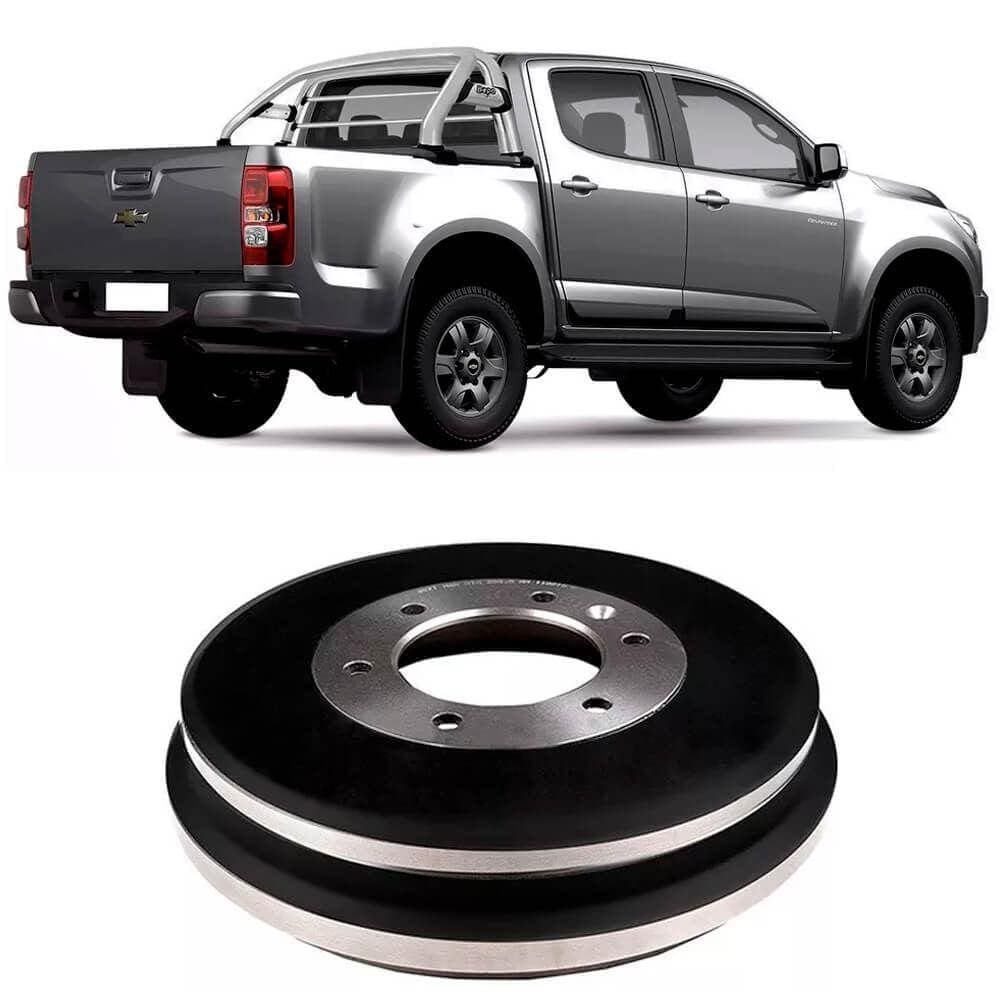Tambor Freio Fremax Traseiro S10 - 2012 2013 2014 2015 2016 2017 2018 - Carbon+ Sem Cubo
