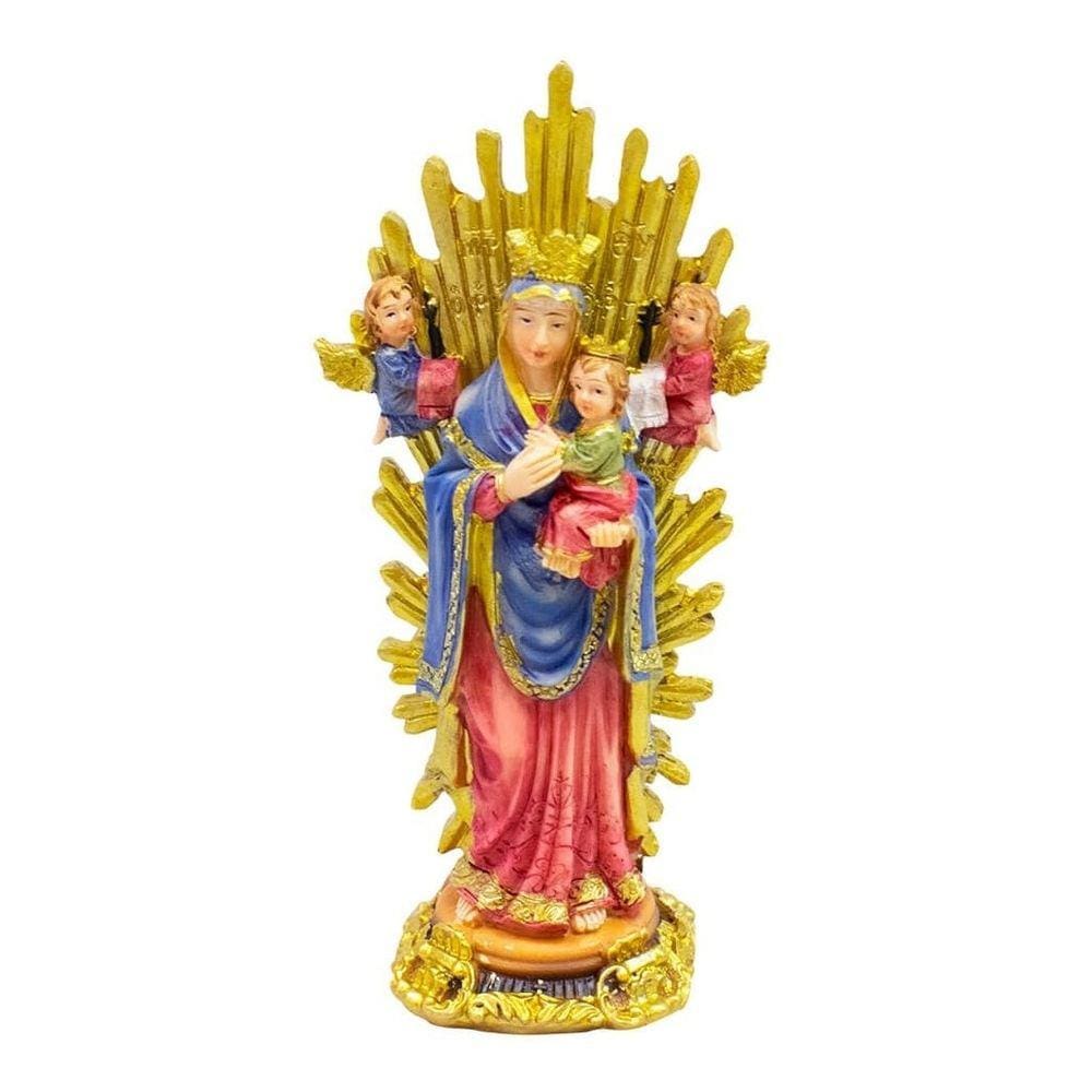 Nossa Senhora Do Perpétuo Socorro 15.5cm - Enfeite Resina