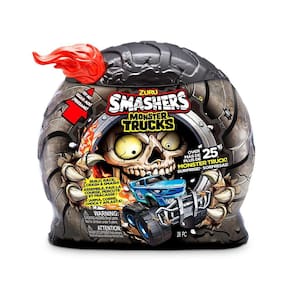 Smashers Monster Truck Vermelho Série 1 - Fun Divirta-se